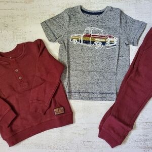 Gymboree Toddler Boy Outfit Fall Pumpkin Patch NWT